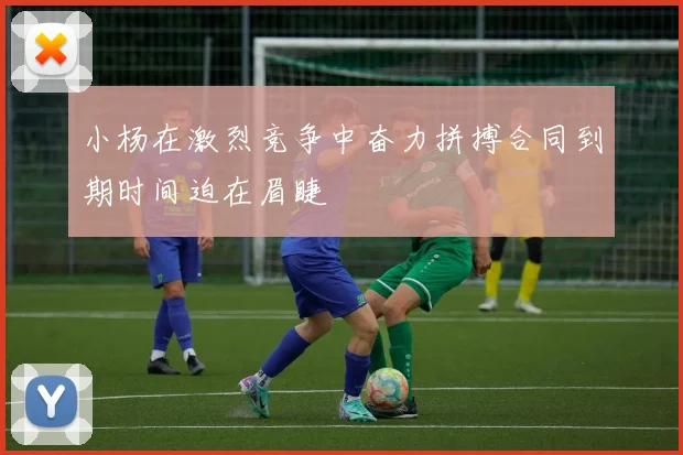 小杨在激烈竞争中奋力拼搏合同到期时间迫在眉睫